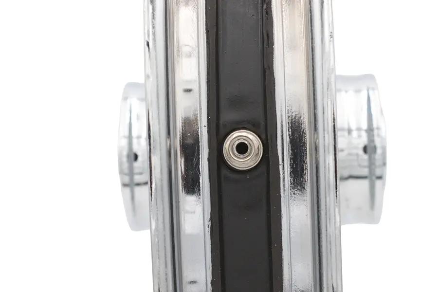 Ultima 37-501 21 inch x 2.15 inch King Spoke Front Wheel Chrome for 1 inch Axle and 2000-up Brake Disc by Ultima