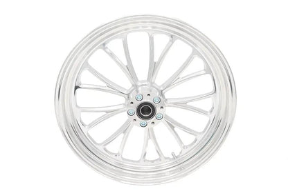Ultima 37-634 18 Inch x 3.5 Inch Manhattan Front Wheel Polished Aluminum for 1 Inch Axle and 2000-Up Brake Discs by Ultima