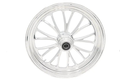 Ultima 37-634 18 Inch x 3.5 Inch Manhattan Front Wheel Polished Aluminum for 1 Inch Axle and 2000-Up Brake Discs by Ultima