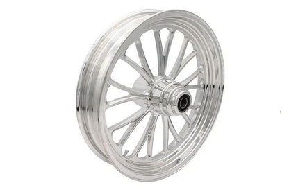 Ultima 37-634 18 Inch x 3.5 Inch Manhattan Front Wheel Polished Aluminum for 1 Inch Axle and 2000-Up Brake Discs by Ultima