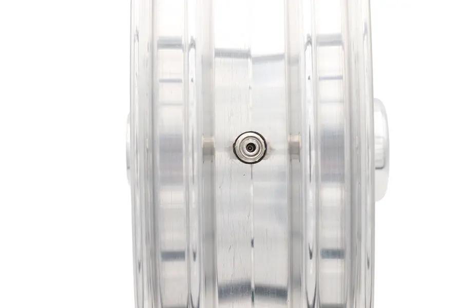 Ultima 37-634 18 Inch x 3.5 Inch Manhattan Front Wheel Polished Aluminum for 1 Inch Axle and 2000-Up Brake Discs by Ultima