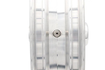Ultima 37-634 18 Inch x 3.5 Inch Manhattan Front Wheel Polished Aluminum for 1 Inch Axle and 2000-Up Brake Discs by Ultima