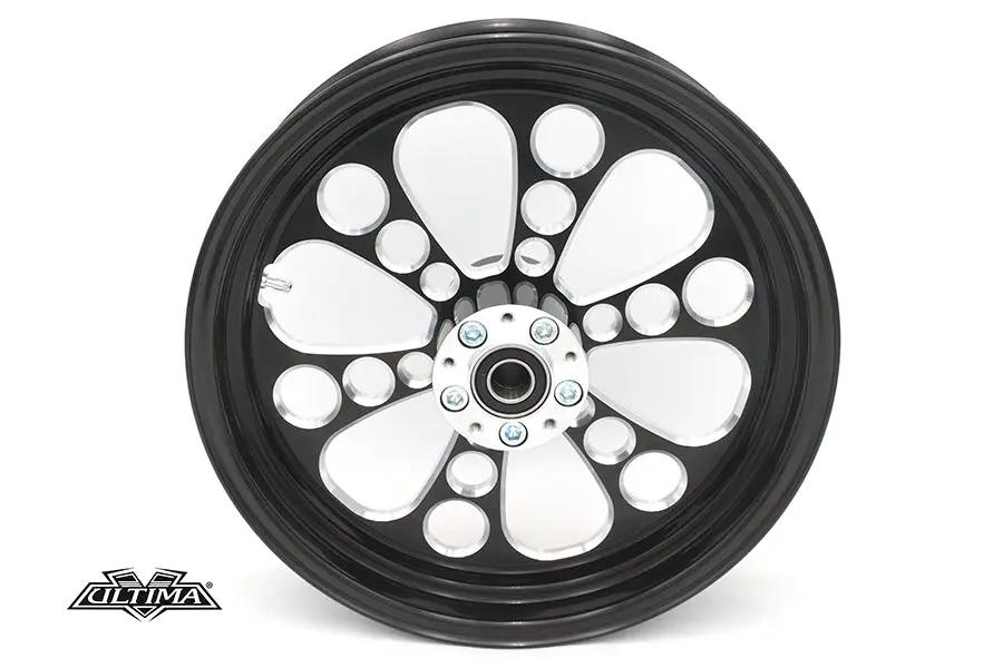 Ultima 37-650 16 Inch x 3.5 Inch Kool Kat Front Wheel in Black for 1 Inch Axle and 2000+ Brake Disc by Ultima