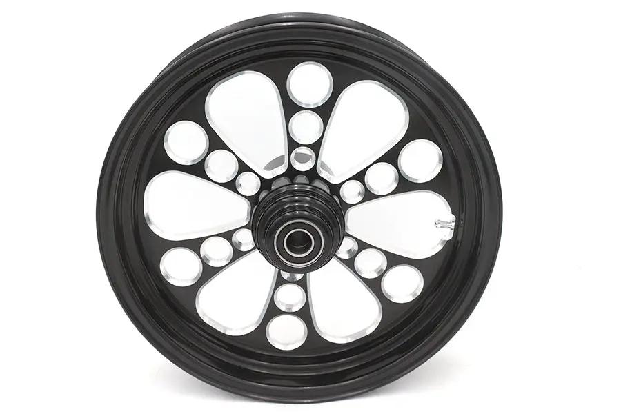 Ultima 37-650 16 Inch x 3.5 Inch Kool Kat Front Wheel in Black for 1 Inch Axle and 2000+ Brake Disc by Ultima