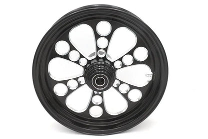 Ultima 37-650 16 Inch x 3.5 Inch Kool Kat Front Wheel in Black for 1 Inch Axle and 2000+ Brake Disc by Ultima