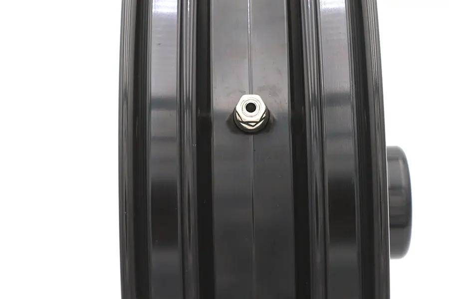 Ultima 37-650 16 Inch x 3.5 Inch Kool Kat Front Wheel in Black for 1 Inch Axle and 2000+ Brake Disc by Ultima