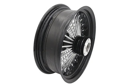 Ultima 37-539 16 Inch x 5.5 Inch King Spoke Rear Wheel Black/Chrome for 1 Inch Axle and 2000-up Brake Disc by Ultima