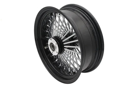 Ultima 37-539 16 Inch x 5.5 Inch King Spoke Rear Wheel Black/Chrome for 1 Inch Axle and 2000-up Brake Disc by Ultima