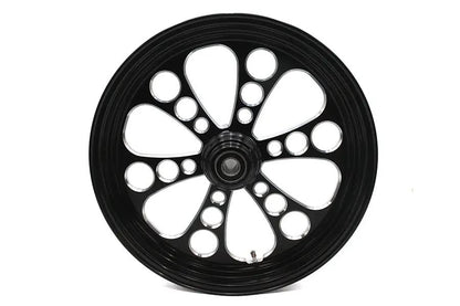 Ultima 37-648 Kool Kat Front Wheel - 18 Inch x 3.5 Inch Black Cut for 1 Inch Axle and 2000-up Brake Disc by Ultima