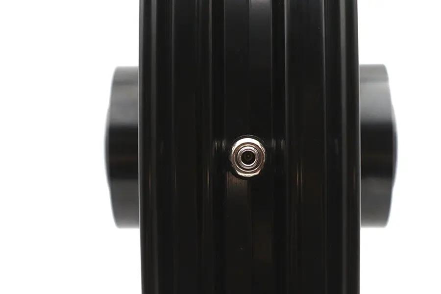 Ultima 37-645 Kool Kat Front Wheel - 21 Inch x 2.15 Inch Black Cut for 1 Inch Axle and 2000-Up Brake Disc by Ultima