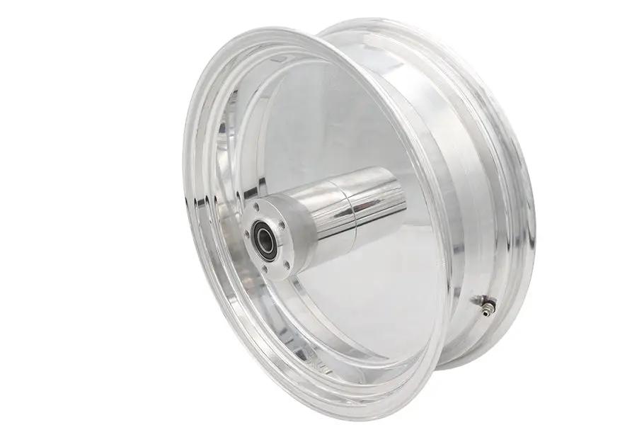 Ultima 18 inch x 5.5 inch Solid Billet Rear Wheel for 1 inch Axle and 2000-up Disc/Pulley Applications by Ultima