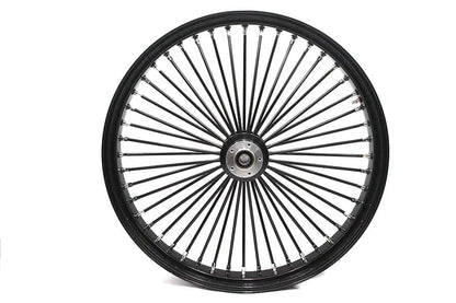 Ultima 37-567 30 Inch x 4.0 Inch King Spoke Front Wheel in Black for 1 Inch Axle and 2000-up Brake Disc by Ultima