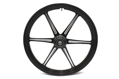 Ultima 37-930 21 inch x 2.15 inch Revolver Front Wheel Black Cut by Ultima