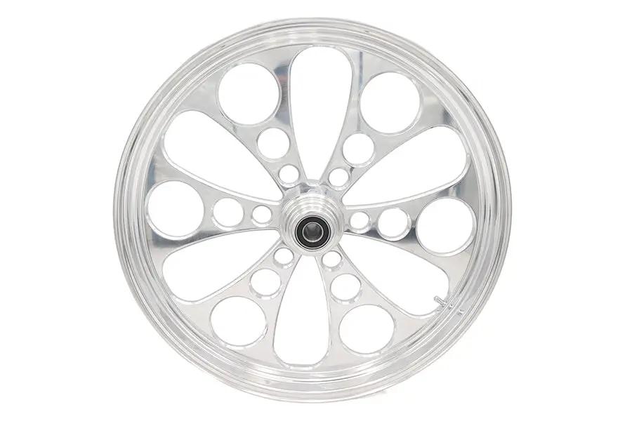 Ultima 37-611 23 Inch x 3.5 Inch Kool Kat Front Wheel Polished Aluminum by Ultima