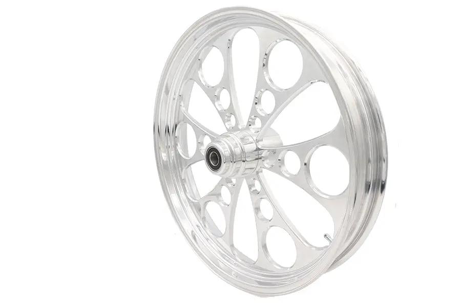 Ultima 37-611 23 Inch x 3.5 Inch Kool Kat Front Wheel Polished Aluminum by Ultima