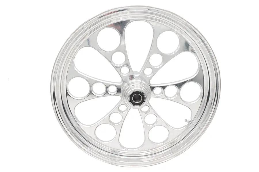 Ultima 37-602 21 Inch x 3.5 Inch Kool Kat Front Wheel Polished Aluminum by Ultima