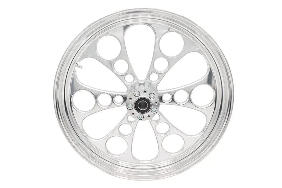Ultima 37-602 21 Inch x 3.5 Inch Kool Kat Front Wheel Polished Aluminum by Ultima