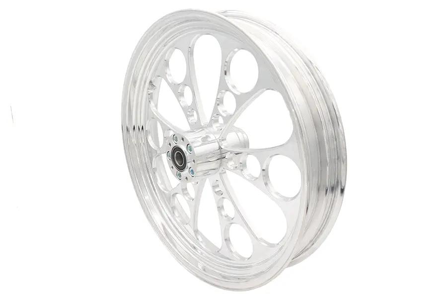 Ultima 37-602 21 Inch x 3.5 Inch Kool Kat Front Wheel Polished Aluminum by Ultima