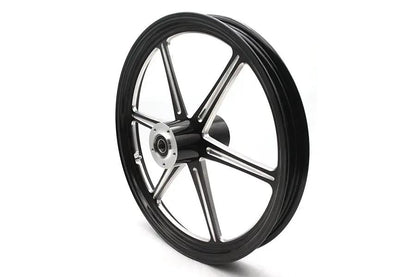 Ultima 37-931 21 Inch x 2.15 Inch Revolver Front Wheel in Black Cut Finish by Ultima