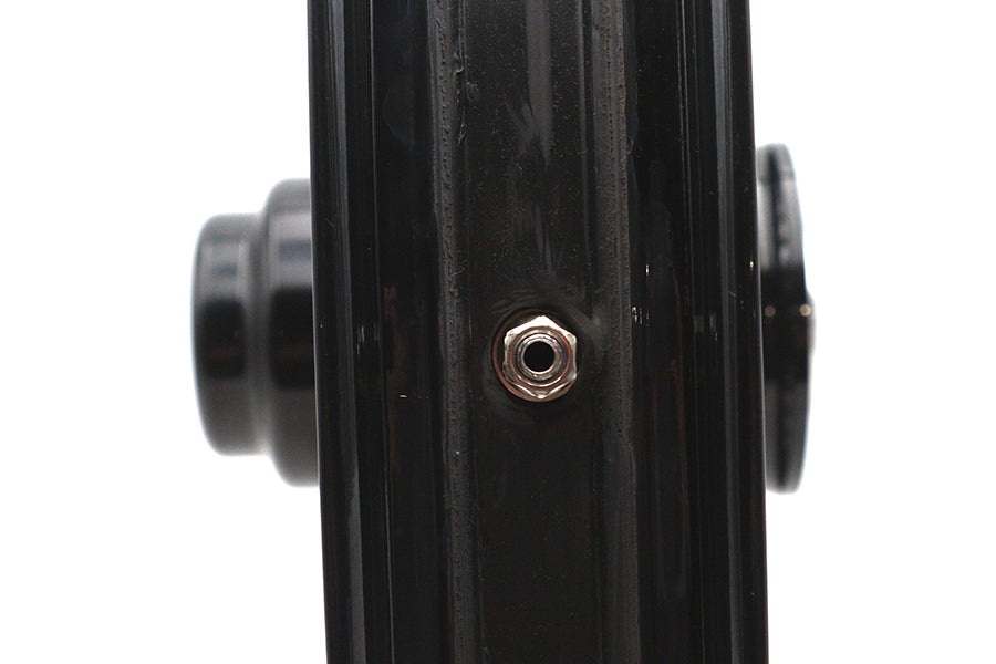 Ultima 37-534 21-Inch x 2.15-Inch King Spoke Front Wheel, Black and Chrome
