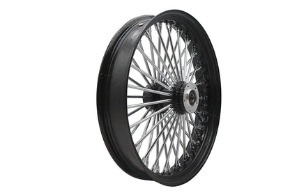 Ultima 37-543 21-Inch x 3.5-Inch King Spoke Front Wheel, Black and Chrome