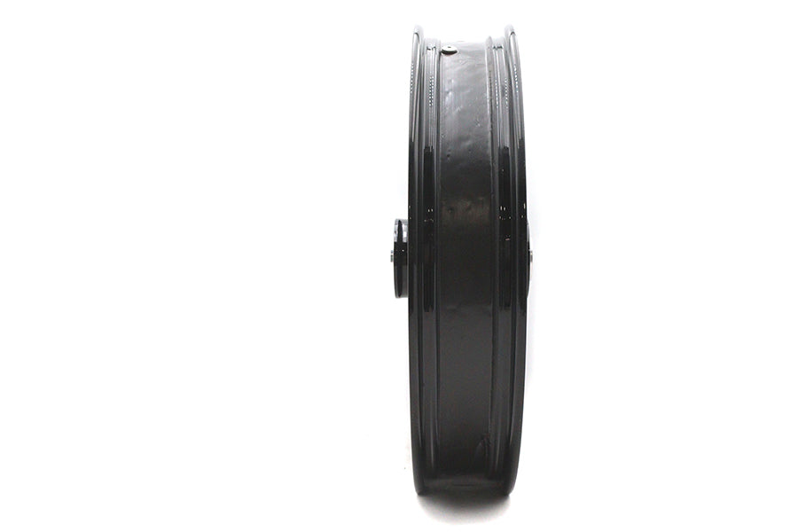 Ultima 37-543 21-Inch x 3.5-Inch King Spoke Front Wheel, Black and Chrome