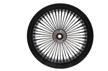 Ultima 18-Inch x 5.5-Inch King Spoke Rear Wheel, Black, Part Number 37-522
