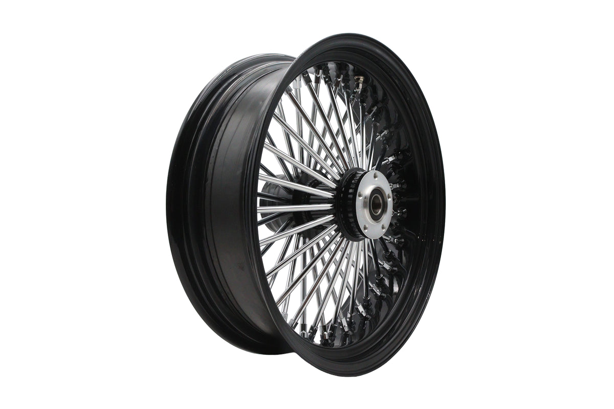 Ultima 18-Inch x 5.5-Inch King Spoke Rear Wheel, Black, Part Number 37-522