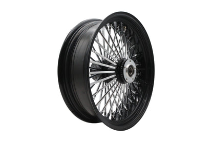 Ultima 18-Inch x 5.5-Inch King Spoke Rear Wheel, Black, Part Number 37-522