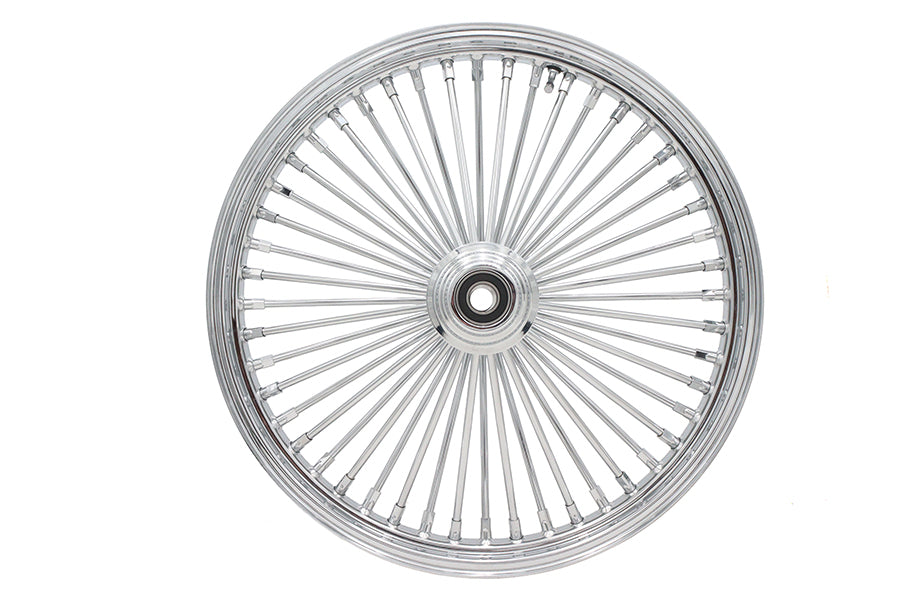 Ultima 21-Inch x 2.15-Inch King Spoke Chrome Front Wheel, Part Number 37-526