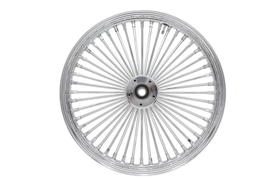 Ultima 21-Inch x 2.15-Inch King Spoke Chrome Front Wheel, Part Number 37-526