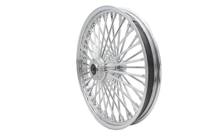 Ultima 21-Inch x 2.15-Inch King Spoke Chrome Front Wheel, Part Number 37-526