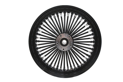 Ultima 16 x 3.5 Inch King Spoke Rear Wheel, Black - Part Number 37-727