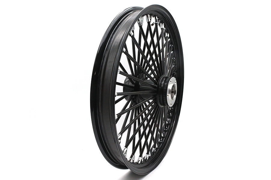 Ultima 37-728 18 Inch x 3.5 Inch King Spoke Rear Wheel Assembly with Black Hub and Rim by Ultima