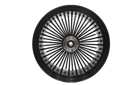 Ultima 37-730 18-Inch King Spoke Rear Wheel Assembly, 8.5-Inch Black Rim