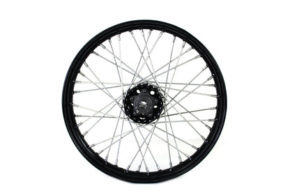 V-Twin 18 inch x 2.25 inch Replica F-H Trog Style Star Hub Wheel for Harley Davidson EL Models by V-Twin