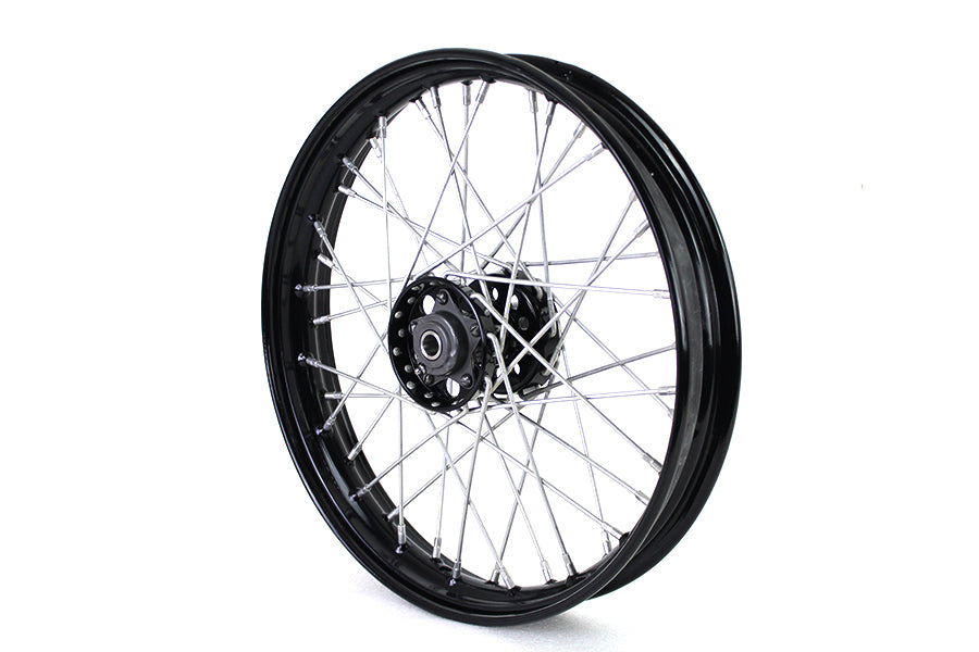 V-Twin 18 inch x 2.25 inch Replica F-H Trog Style Star Hub Wheel for Harley Davidson EL Models by V-Twin