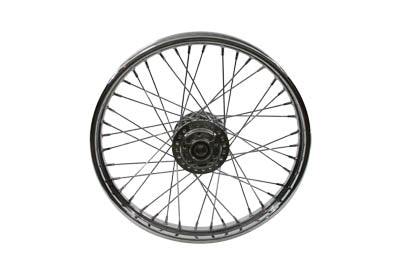 V-Twin 21 Inch x 2.15 Inch Replica Front Spoke Wheel for Harley Davidson FXD by V-Twin