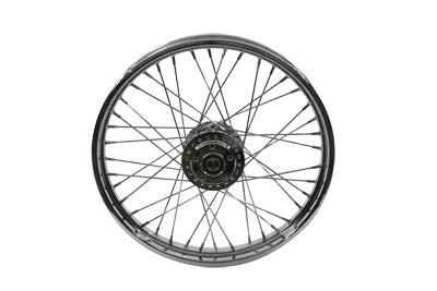 V-Twin 21 Inch x 2.15 Inch Replica Front Spoke Wheel for Harley Davidson FXD by V-Twin