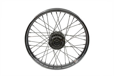 V-Twin 21 Inch x 2.15 Inch Replica Front Spoke Wheel for Harley Davidson FXD by V-Twin