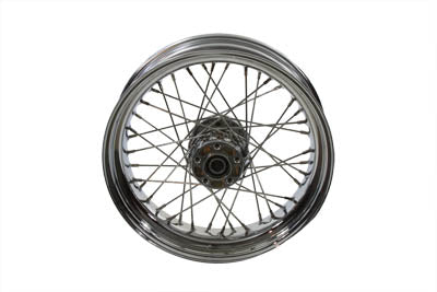 V-Twin 17 inch x 4.5 inch Rear Spoke Wheel for Harley Davidson FXD – Part Number 64562A by V-Twin
