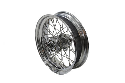 V-Twin 17 inch x 4.5 inch Rear Spoke Wheel for Harley Davidson FXD – Part Number 64562A by V-Twin