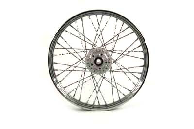 V-Twin 21 Inch x 2.15 Inch Front Spoke Wheel for Harley Davidson FXD (Part #64386) by V-Twin