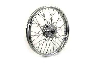 V-Twin 21 Inch x 2.15 Inch Front Spoke Wheel for Harley Davidson FXD (Part #64386) by V-Twin