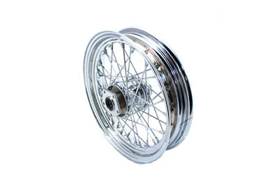 V-Twin 16 Inch x 3.00 Inch Replica Front Spoke Wheel for Harley Davidson FLST by V-Twin