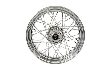 V-Twin 16 inch x 3.00 inch Front Spoke Wheel for Harley Davidson FLST and FLSTF Models by V-Twin