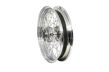 V-Twin 16 inch x 3.00 inch Front Spoke Wheel for Harley Davidson FLST and FLSTF Models by V-Twin