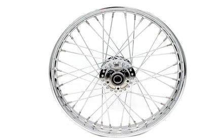 V-Twin 21 Inch x 2.15 Inch Replica Front Spoke Wheel for Harley Davidson FXD by V-Twin