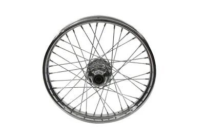 V-Twin 21 inch x 2.15 inch Replica Front Spoke Wheel for Harley Davidson FXDWG by V-Twin