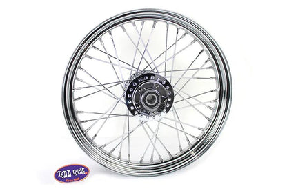 V-Twin 19 Inch x 2.50 Inch Replica Front Spoke Wheel for Harley Davidson FXD by V-Twin